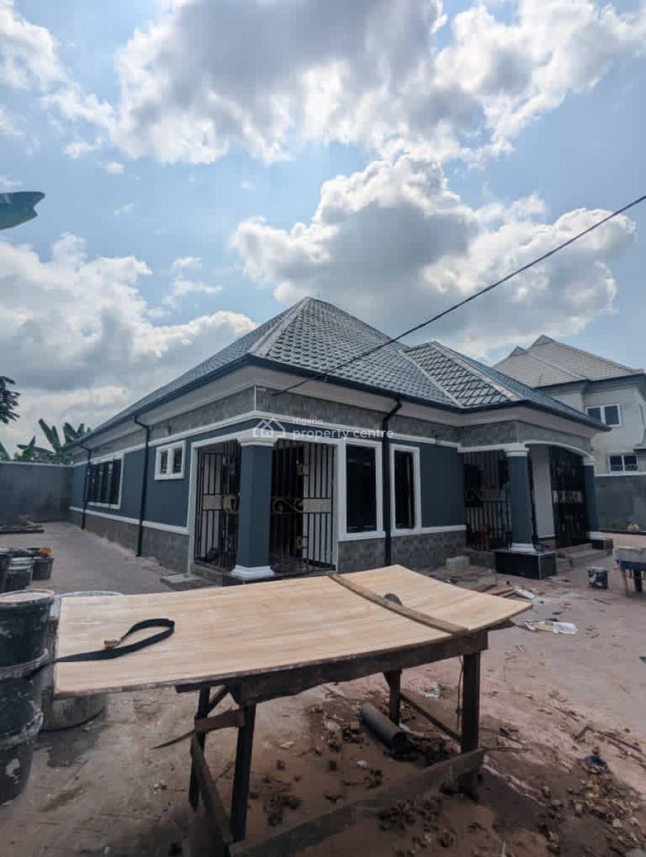 a Newly Built Semi Detached Two (2) Bedroom Bungalow, Mbikpong Estate, Uyo, Akwa Ibom, House for Rent