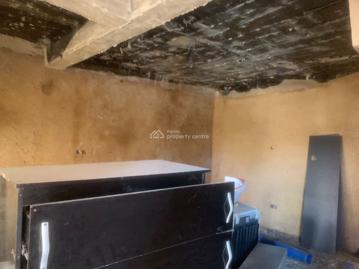 Exquisite 4 Bedroom Semi Finished Terrace in an Estate, Close to Nizamiye Hospital, Idu Industrial, Abuja, Terraced Duplex for Sale