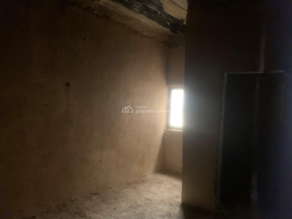 Exquisite 4 Bedroom Semi Finished Terrace in an Estate, Close to Nizamiye Hospital, Idu Industrial, Abuja, Terraced Duplex for Sale