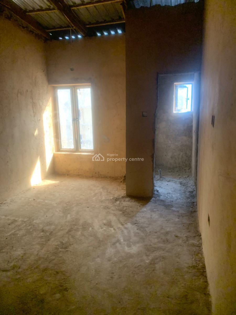 Exquisite 4 Bedroom Semi Finished Terrace in an Estate, Close to Nizamiye Hospital, Idu Industrial, Abuja, Terraced Duplex for Sale