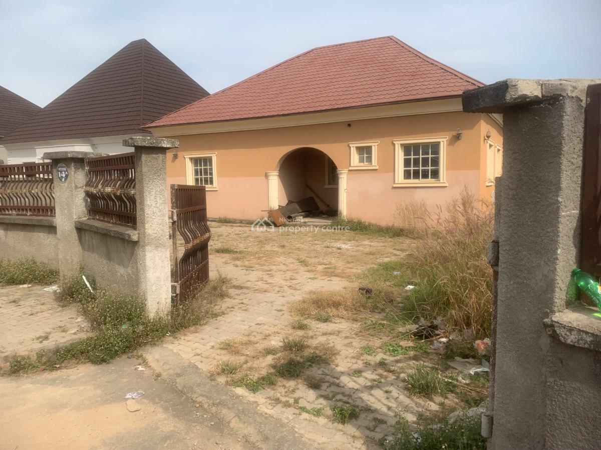 Fully Detached 3 Bedroom Bungalow with 2 Bedroom Bq, By Nizamiye Hospital, Idu Industrial, Abuja, Detached Bungalow for Sale