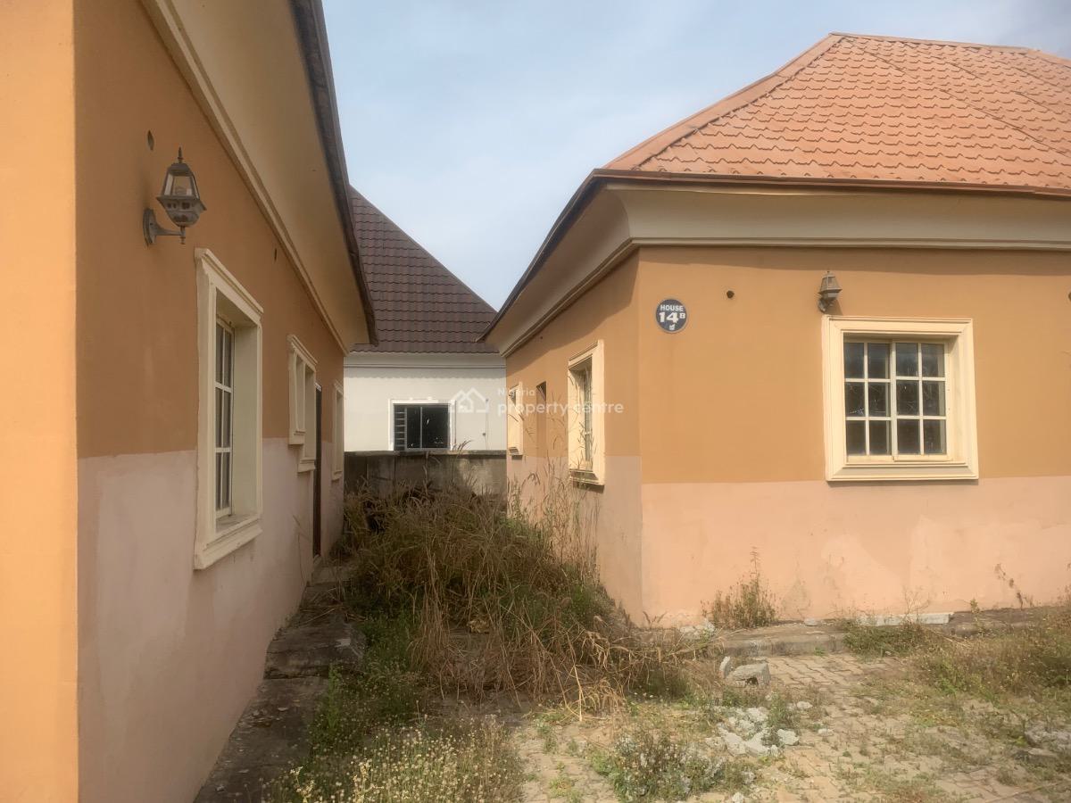 Fully Detached 3 Bedroom Bungalow with 2 Bedroom Bq, By Nizamiye Hospital, Idu Industrial, Abuja, Detached Bungalow for Sale