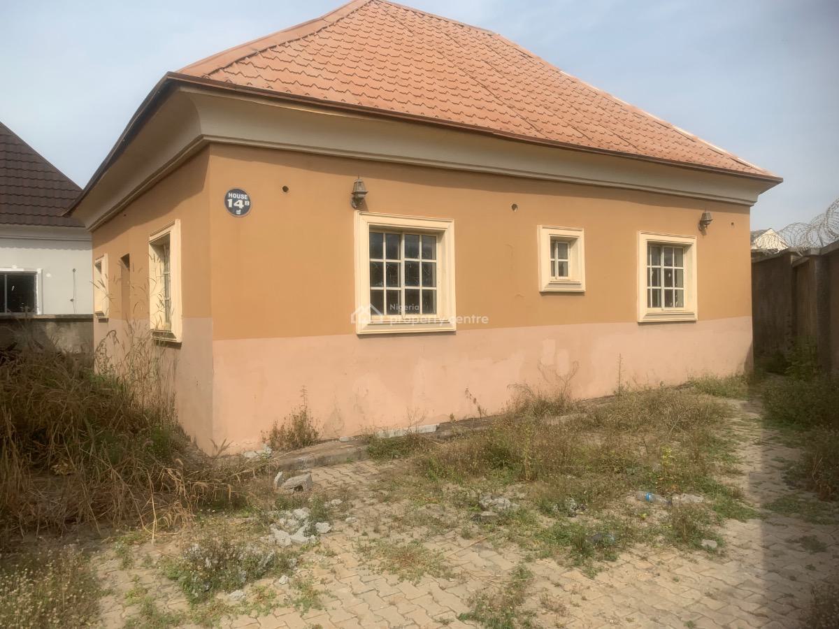 Fully Detached 3 Bedroom Bungalow with 2 Bedroom Bq, By Nizamiye Hospital, Idu Industrial, Abuja, Detached Bungalow for Sale