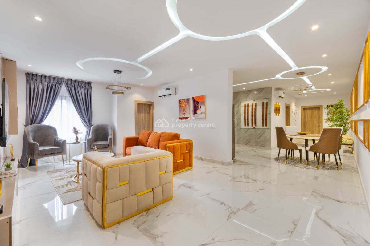 Beautiful 2 Bedroom Apartment with Snooker Board, Logo Church Street Osapa, Osapa, Lekki, Lagos, Flat / Apartment Short Let