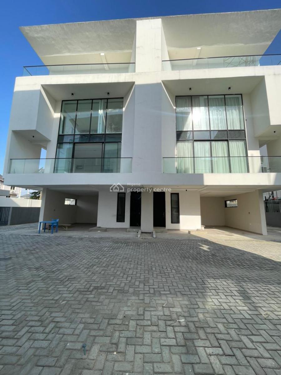 Exquisite 5 Bedroom Semi Detached Duplex with Bq, Ikoyi By Gbe, Ikoyi, Lagos, Semi-detached Duplex for Rent