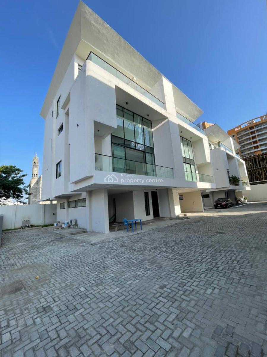 Exquisite 5 Bedroom Semi Detached Duplex with Bq, Ikoyi By Gbe, Ikoyi, Lagos, Semi-detached Duplex for Rent