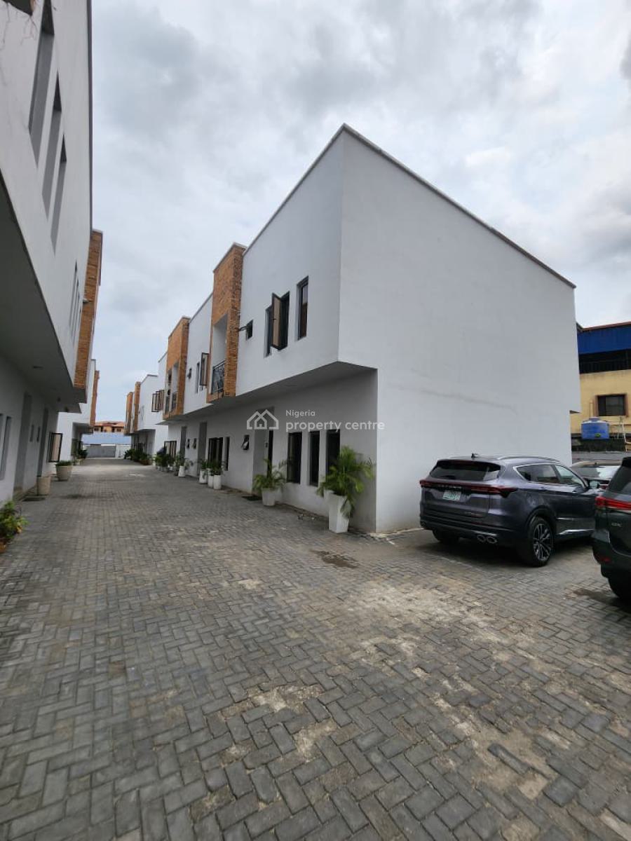 Alluring 4 Bedroom Terrace Duplex in a Tranquil Environment, Elegantly Designed Home in a Secured Mini Estate, Yaba, Lagos, Terraced Duplex for Sale
