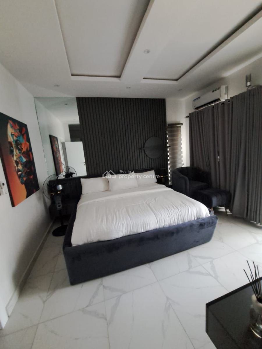 Fully Furnished 2 Bedroom Terrace Duplex with Pool in an Estate, Nike Art Gallery, Ikate, Lekki, Lagos, Terraced Duplex for Rent