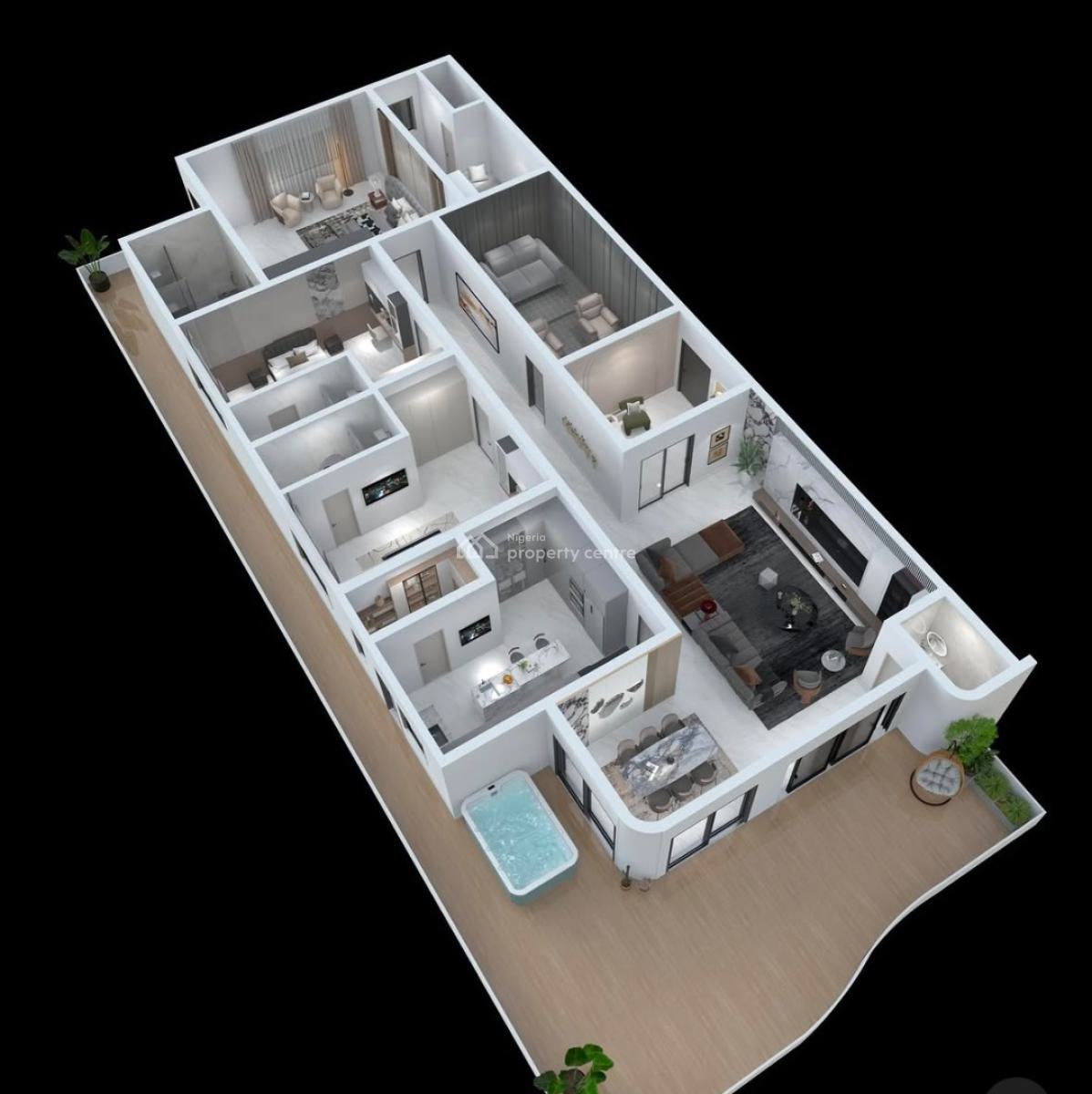 Newly Built 2&3bedrooms Apartments at Lekki Phase 1, Lekki Phase 1, Lekki, Lagos, Flat / Apartment for Sale