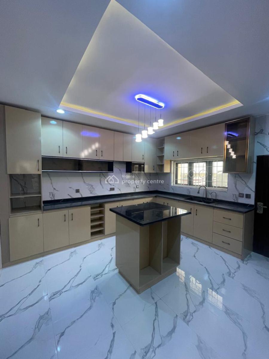 Modern Luxury 5-bedroom Semi-detached Duplex with a Room Bq, Life Camp, Abuja, Semi-detached Duplex for Sale