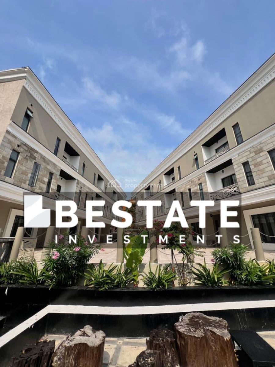 Luxury 5 Bedroom Terrace with Bq, Gym, Open Lounge & Pool, Ikoyi, Lagos, Terraced Duplex for Rent