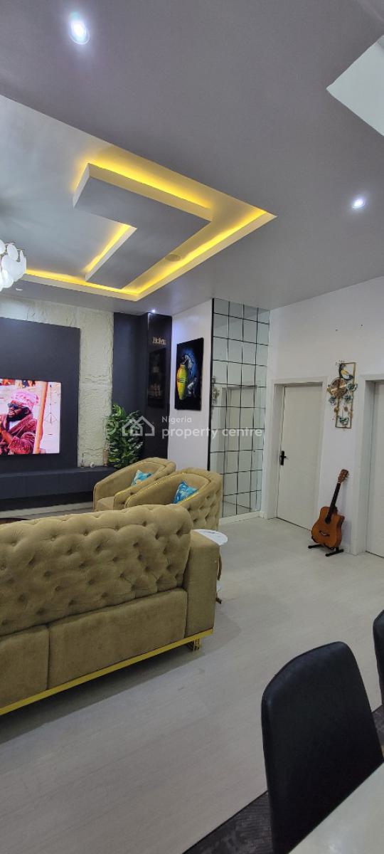 Luxury Furnished 4 Bedroom Terrace Duplex, Off Jasmine Street Ikota Gra, Ikota, Lekki, Lagos, Terraced Duplex for Sale