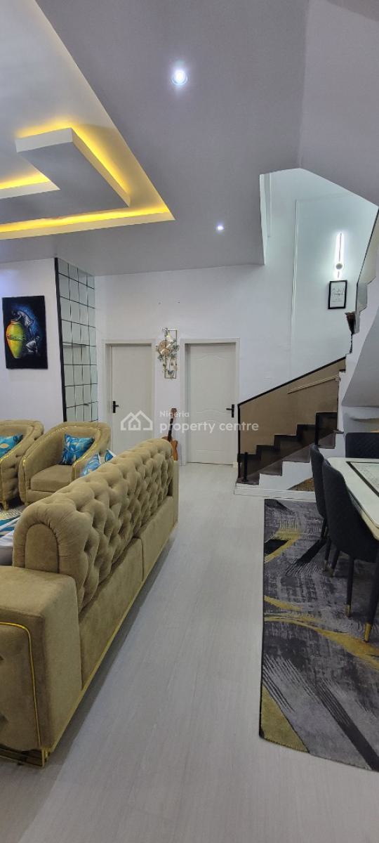 Luxury Furnished 4 Bedroom Terrace Duplex, Off Jasmine Street Ikota Gra, Ikota, Lekki, Lagos, Terraced Duplex for Sale