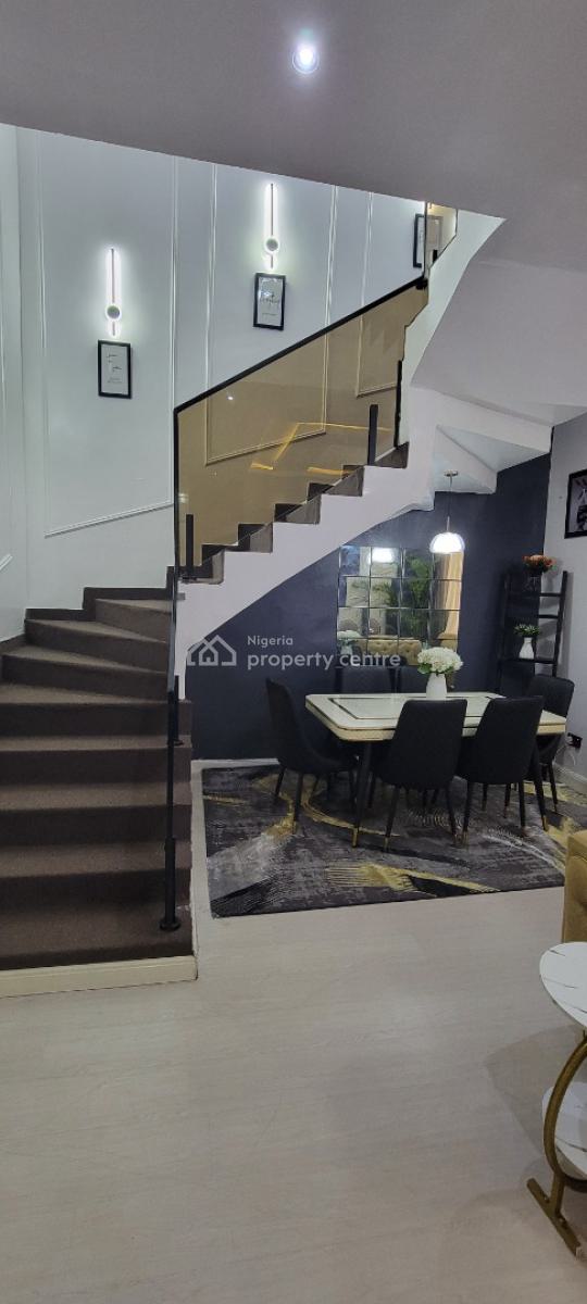 Luxury Furnished 4 Bedroom Terrace Duplex, Off Jasmine Street Ikota Gra, Ikota, Lekki, Lagos, Terraced Duplex for Sale