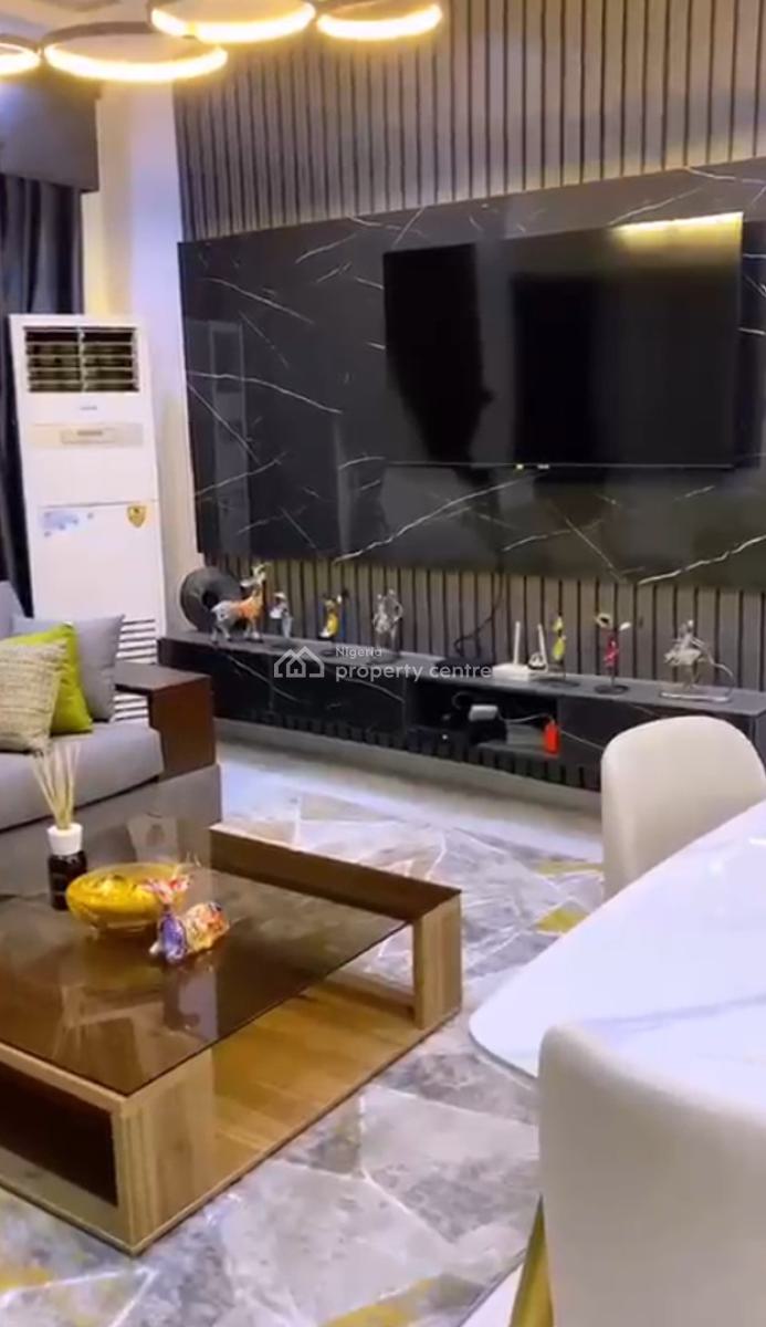 Serviced Furnished 3 Bedroom Maisonette, Cyberville Estate Besides Victoria Bay 3 Nike Art Gallery Road, Ikate Elegushi, Lekki, Lagos, Terraced Duplex for Rent