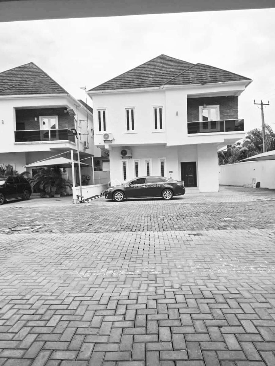 Furnished 5 Bedroom Fully Detached Duplex with Excellent Facilities, Conservative Road, Chevron, Lekki, Lagos, Detached Duplex for Rent