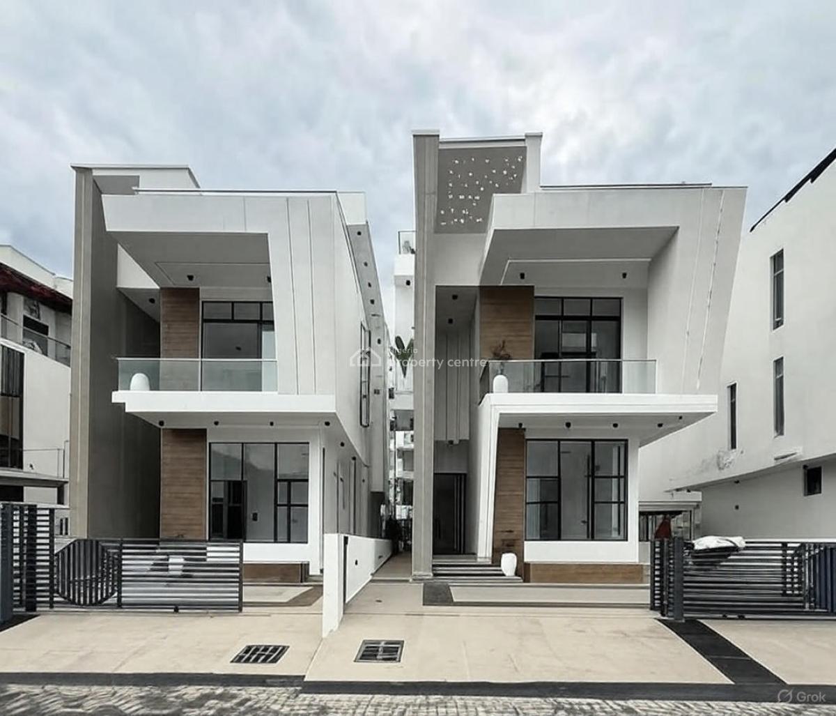 Brand New 5 Bedroom Detached Duplex, Osapa London, Lekki, Lagos, Detached Duplex for Sale