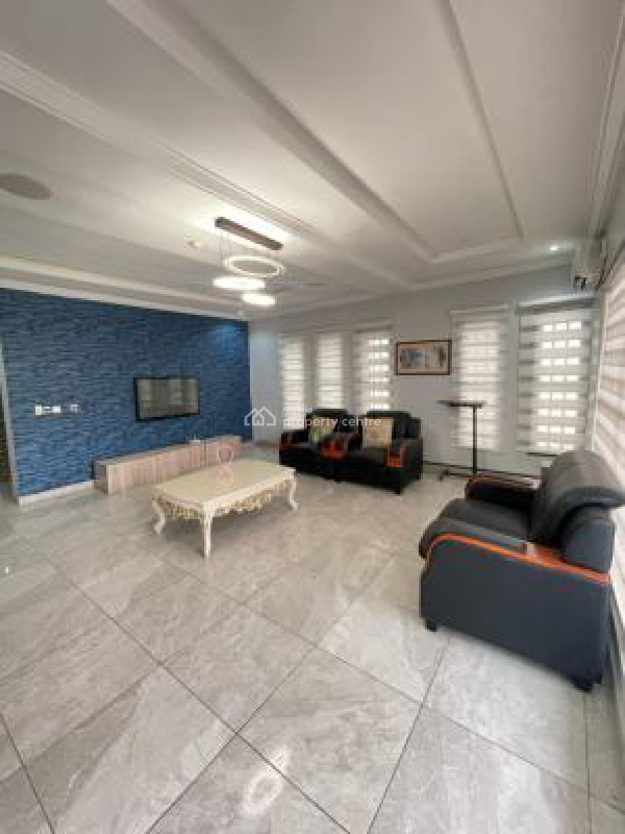 Well Finished 7 Bedroom Fully Detached Duplex with Two Massive Bqs, Pinnock Beach Estate, Osapa, Lekki, Lagos, Detached Duplex for Sale