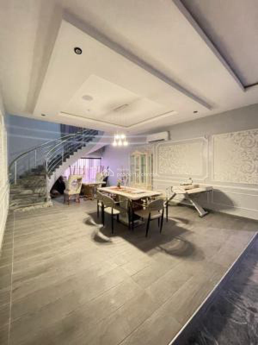 Well Finished 7 Bedroom Fully Detached Duplex with Two Massive Bqs, Pinnock Beach Estate, Osapa, Lekki, Lagos, Detached Duplex for Sale