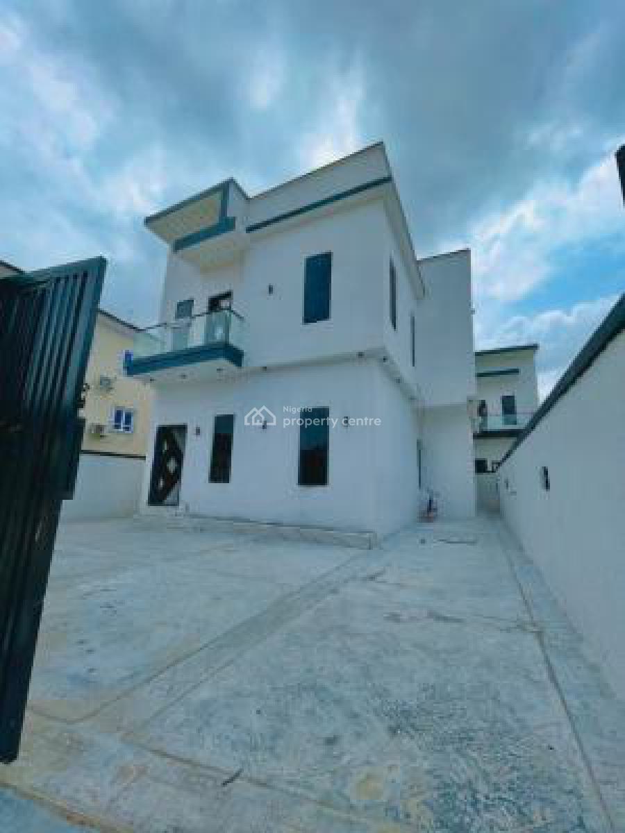 Brand New 4 Bedrooms Fully Detached Duplex with Bq, Ikota Villa Estate, By Mega Chicken, Ikota, Lekki, Lagos, Detached Duplex for Sale