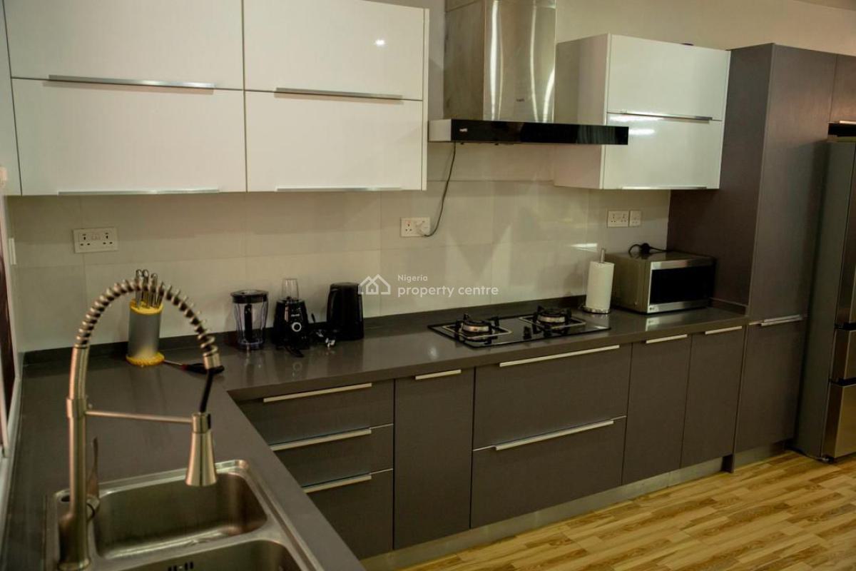 Fully Furnished 3-bedroom Apartment with Bq, Oniru, Victoria Island (vi), Lagos, Flat / Apartment for Rent