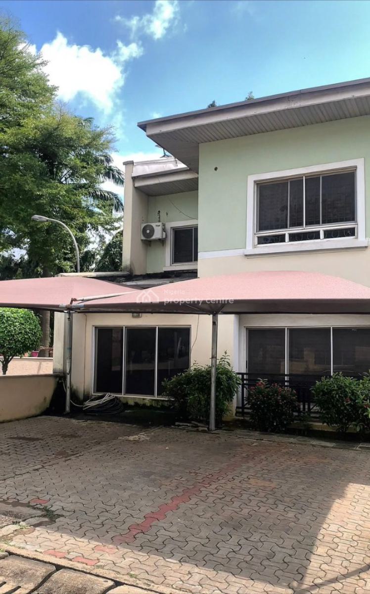 a Spacious, Semi Detached Duplex of 4-bedroom with Bq, Located in The Heart of Wuse Ii, Wuse 2, Abuja, Detached Bungalow for Sale