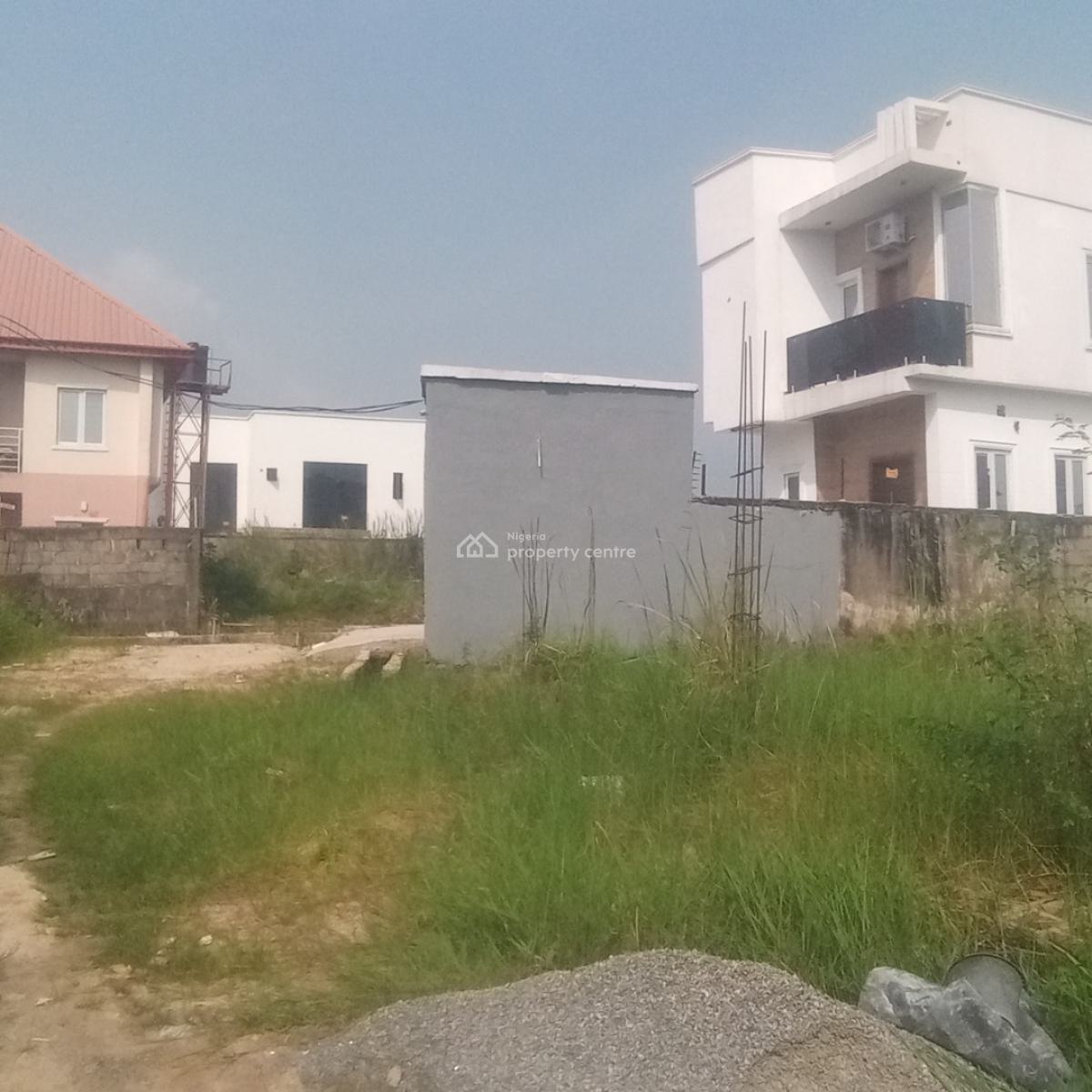 Distress Half Plot in a Call & in Estate, Silverpoint Estate, Badore, Ajah, Lagos, Residential Land for Sale