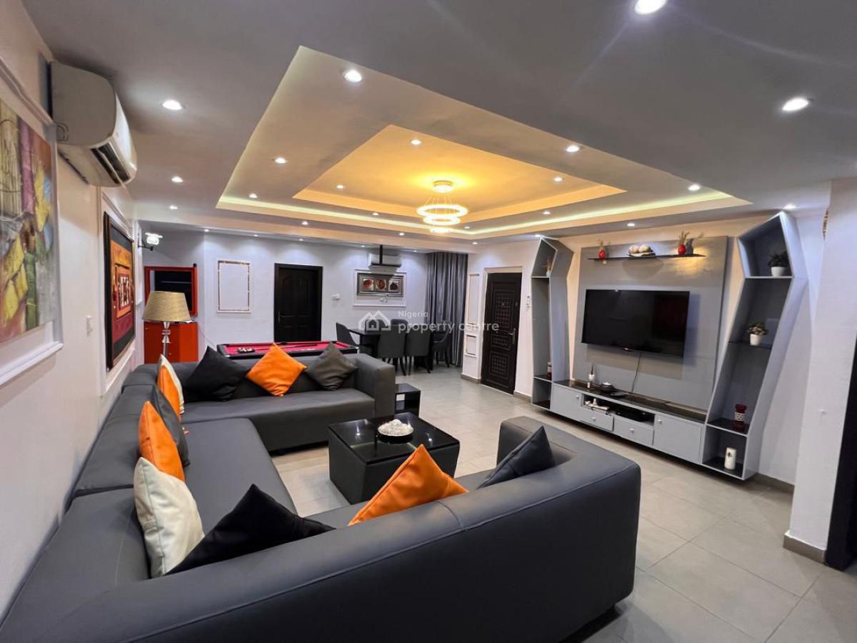 Clean 3-bedroom Fully Serviced Apartment, Oniru, Victoria Island (vi), Lagos, Flat / Apartment for Rent