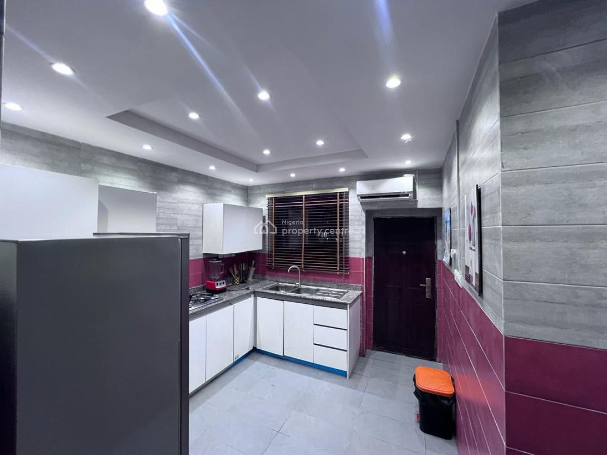 Clean 3-bedroom Fully Serviced Apartment, Oniru, Victoria Island (vi), Lagos, Flat / Apartment for Rent