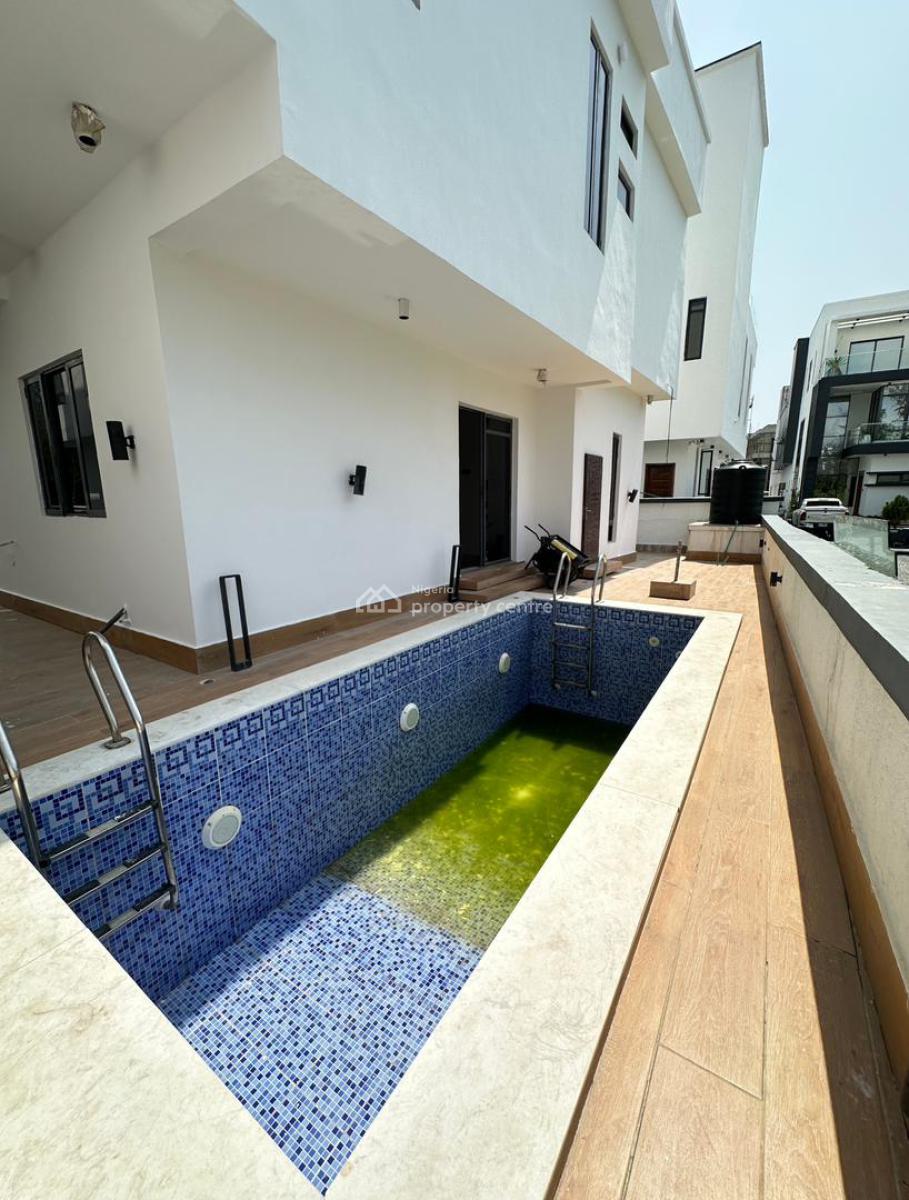 Luxury 6 Bedroom Fully Detached Duplex with Bq, Pool in a Secure Estate, Ikota, Lekki, Lagos, Detached Duplex for Sale