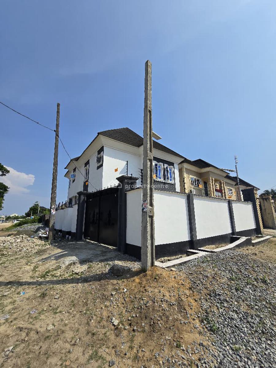 Corner Piece 4 Bedroom Fully Detached Duplex in a Secured Estate, Ogunfayo, Ibeju Lekki, Lagos, Detached Duplex for Sale