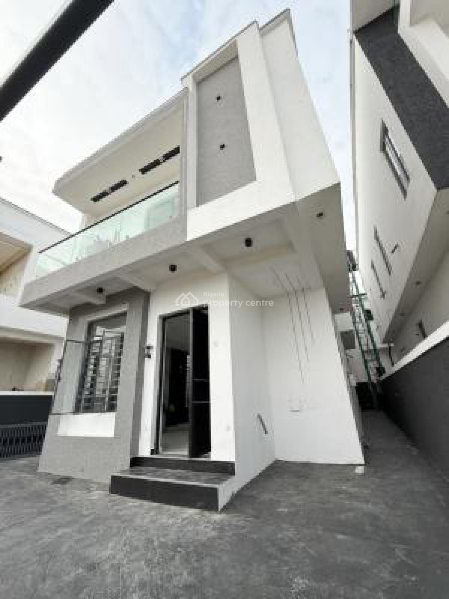 Brand New 4 Bedroom Fully Detached with Bq with Governors Consent, Lekki Palm City Estate, Off Addo Road, Ajah, Lagos, House for Sale