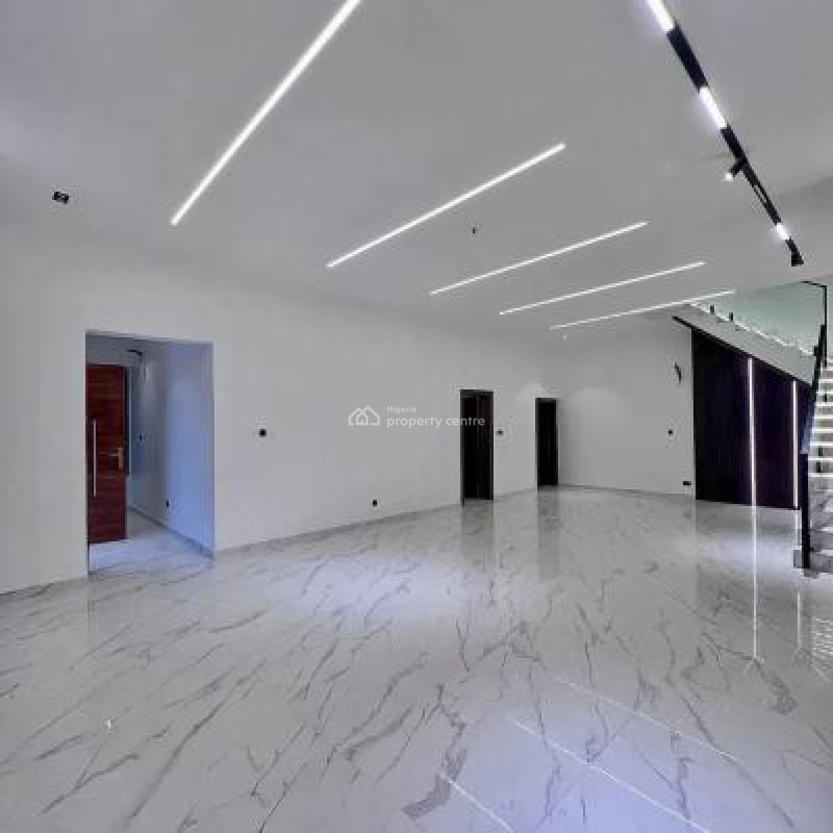 Brand New 5 Bedroom Fully Detached Duplex with Bq, Swimming Pool, Lekki Palm City Estate, Ajah, Lagos, Detached Duplex for Sale