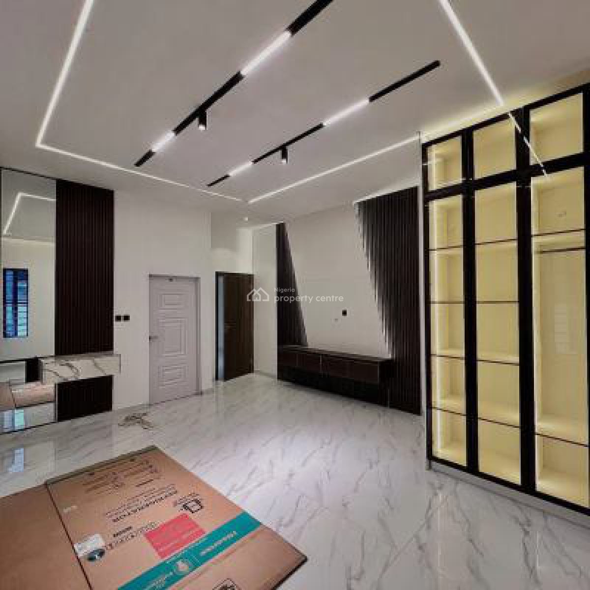 Brand New 5 Bedroom Fully Detached Duplex with Bq, Swimming Pool, Lekki Palm City Estate, Ajah, Lagos, Detached Duplex for Sale