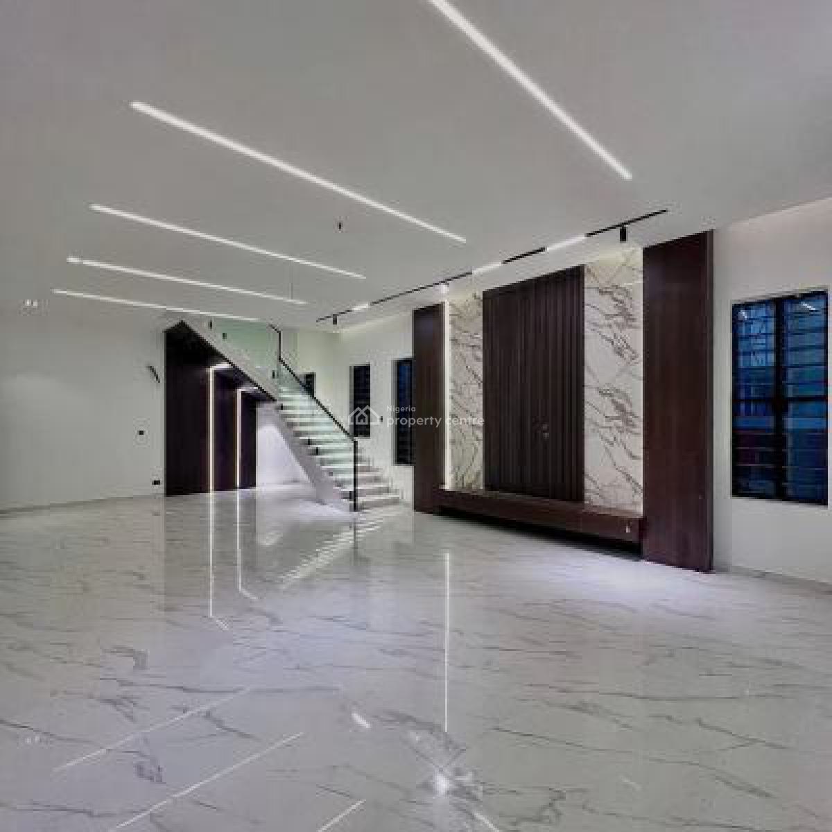 Brand New 5 Bedroom Fully Detached Duplex with Bq, Swimming Pool, Lekki Palm City Estate, Ajah, Lagos, Detached Duplex for Sale