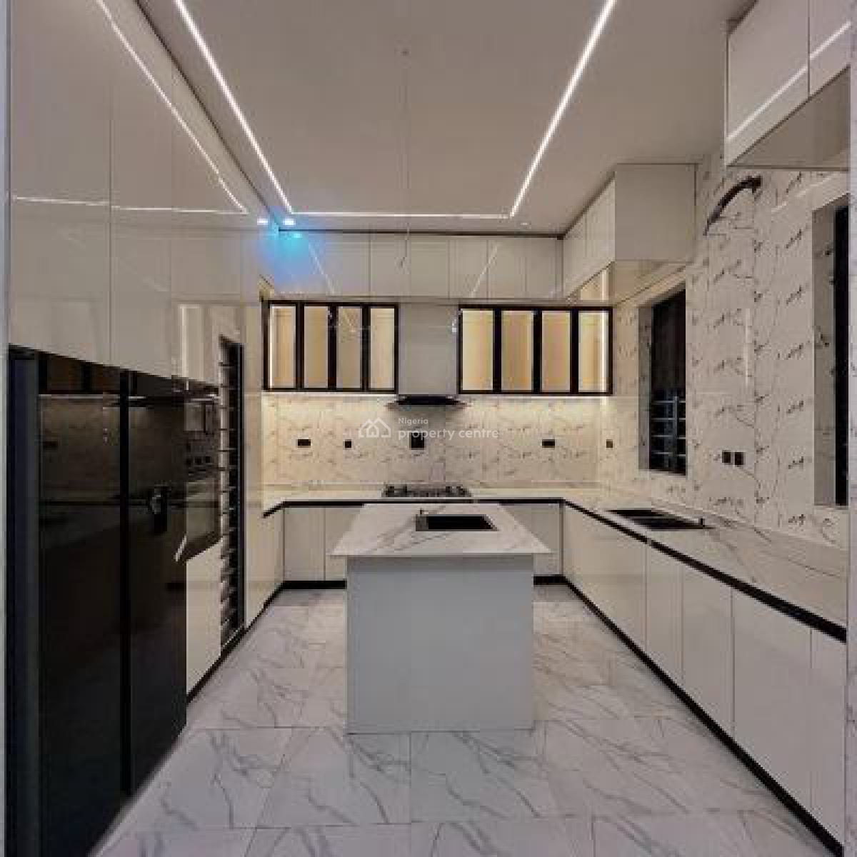 Brand New 5 Bedroom Fully Detached Duplex with Bq, Swimming Pool, Lekki Palm City Estate, Ajah, Lagos, Detached Duplex for Sale