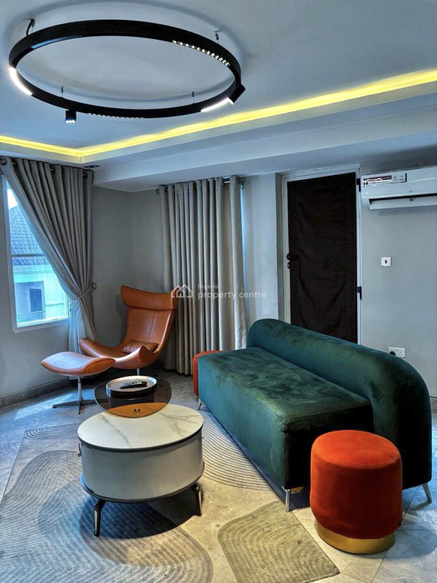 Luxurious Stylish Fully Furnished 1 Bedroom Apartment, Lekki Phase 1, Lekki, Lagos, Mini Flat (room and Parlour) for Rent
