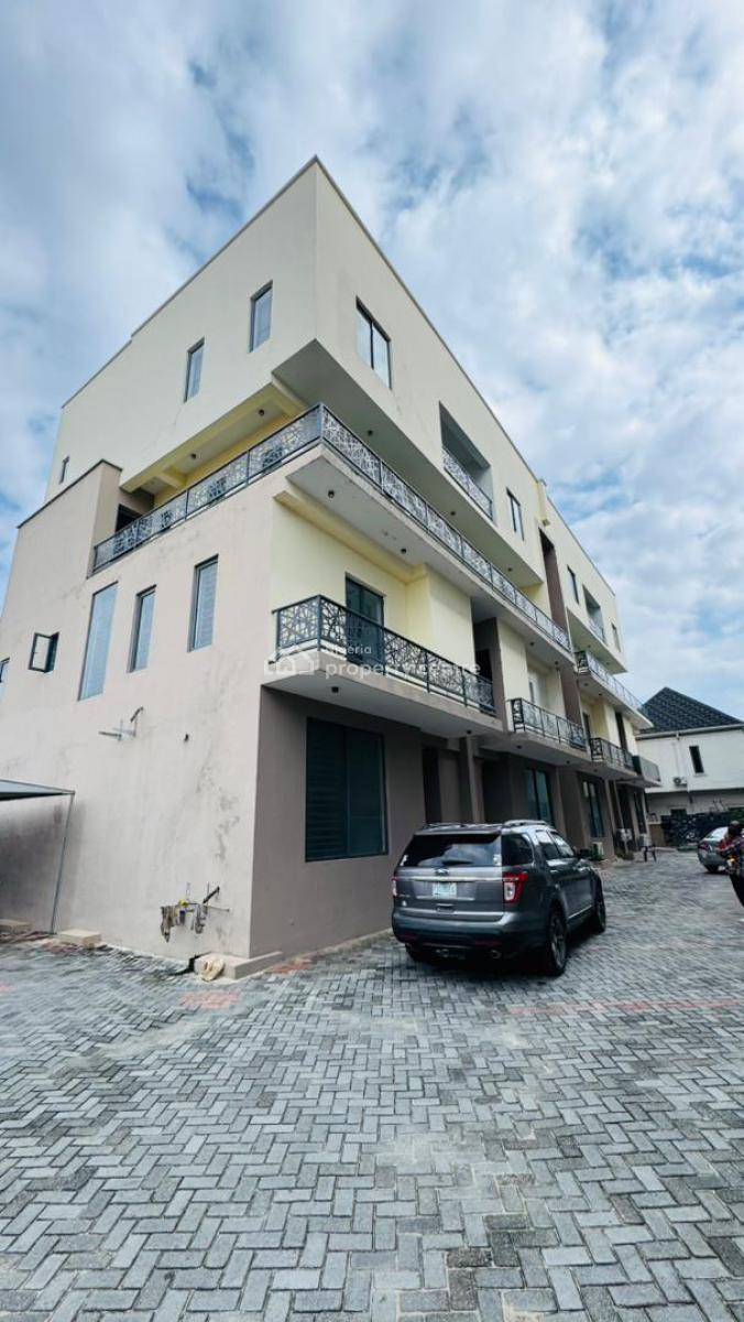 3 Bedroom Terrace Duplex with Bq- C of O, Off Kusenla Road, Ikate Elegushi, Lekki, Lagos, Terraced Duplex for Sale