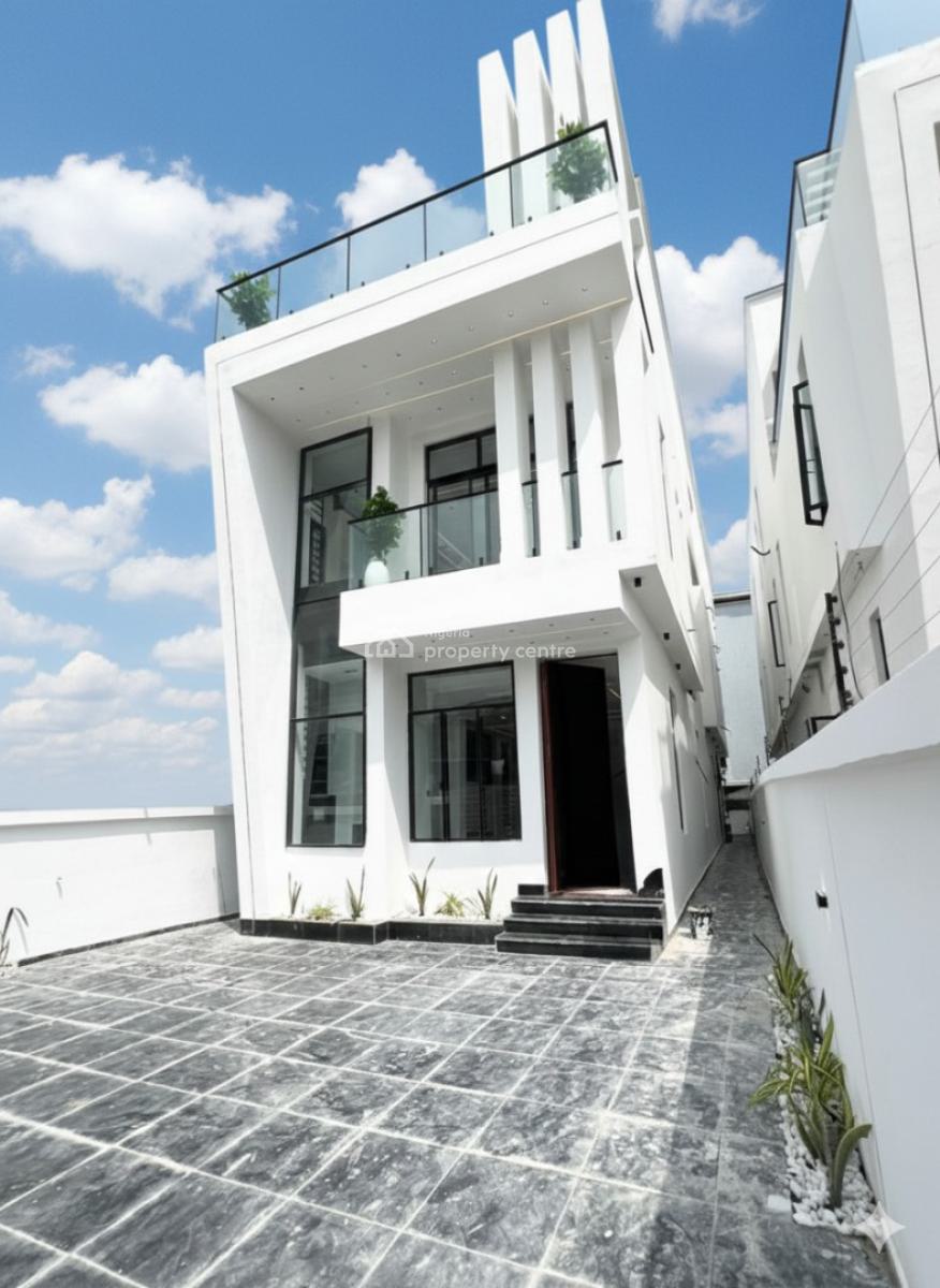 5-bedroom Fully Detached House with Bq, Gym, Pent House, Pool, Chevron Toll Gate, Lekki, Lagos, Detached Duplex for Sale