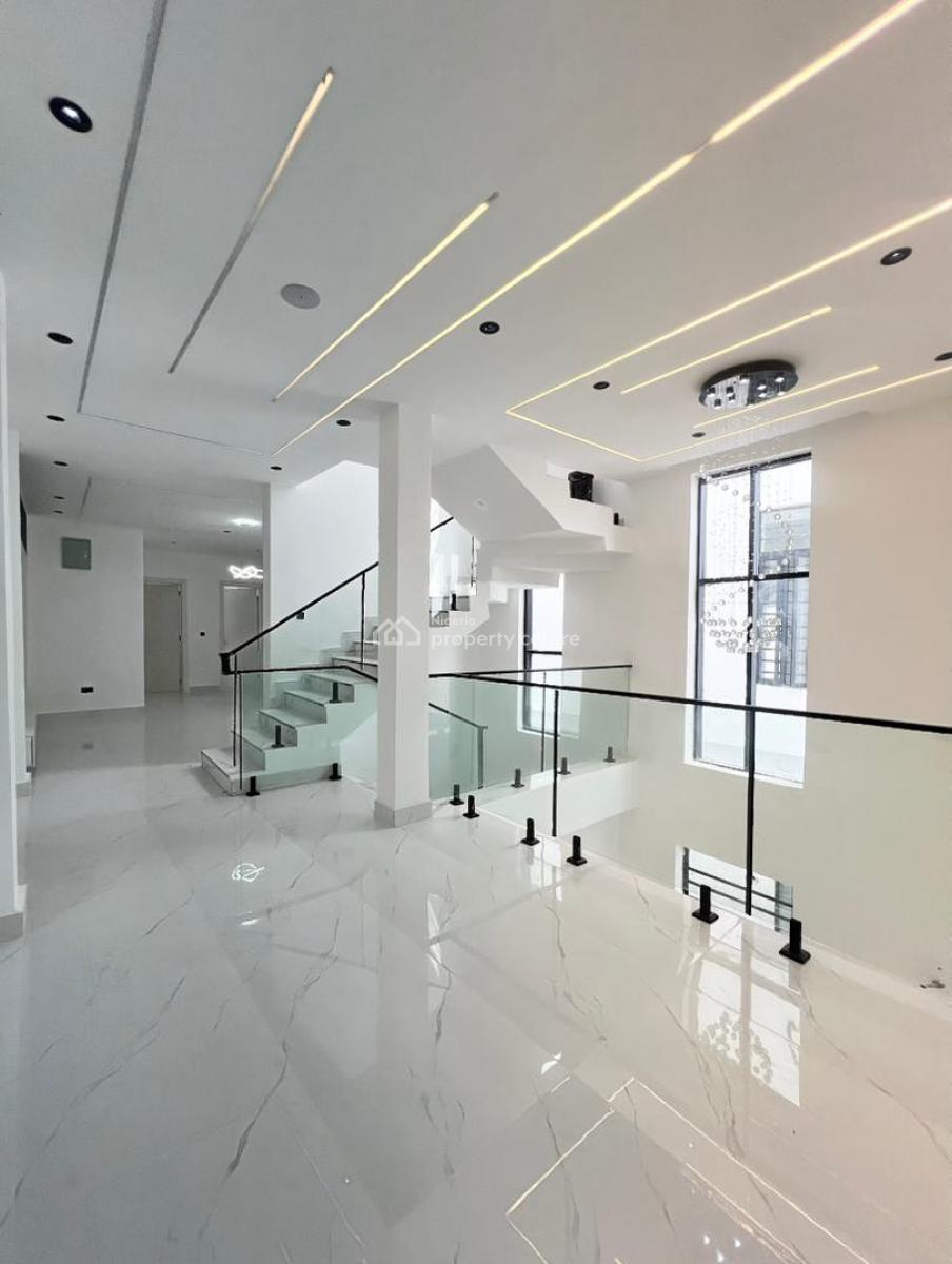 5-bedroom Fully Detached House with Bq, Gym, Pent House, Pool, Chevron Toll Gate, Lekki, Lagos, Detached Duplex for Sale