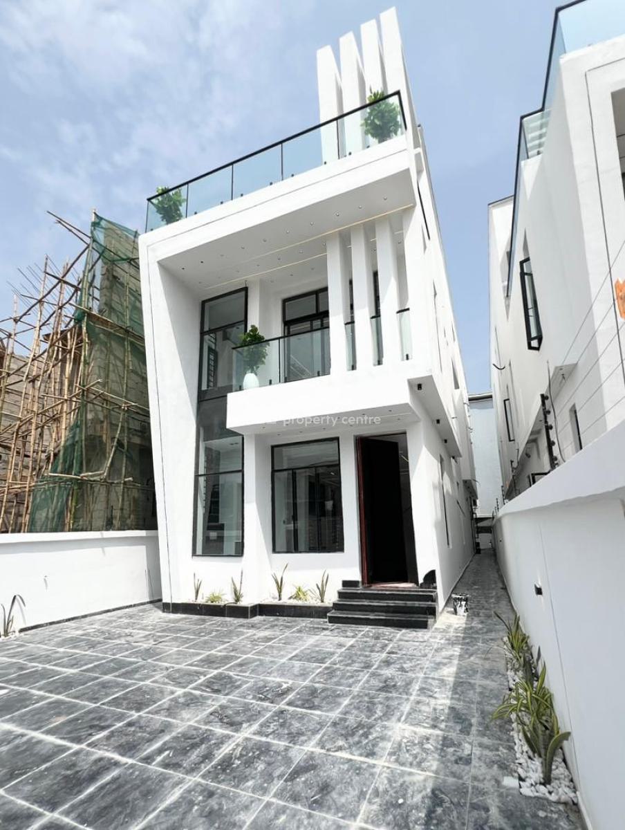 5-bedroom Fully Detached House with Bq, Gym, Pent House, Pool, Chevron Toll Gate, Lekki, Lagos, Detached Duplex for Sale