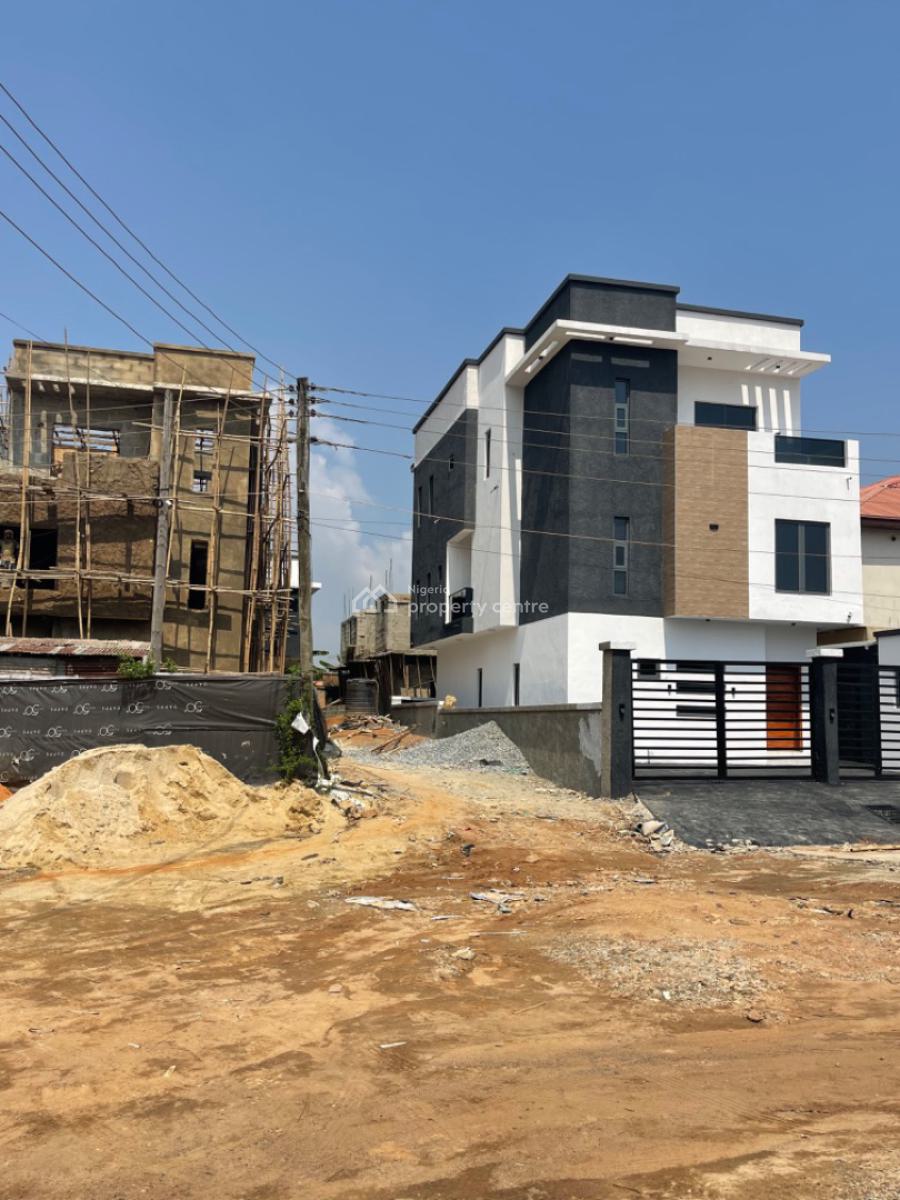 Newly Built 4 Bedroom Fully Detached Home with Bq, Gbagada, Lagos, Detached Duplex for Sale