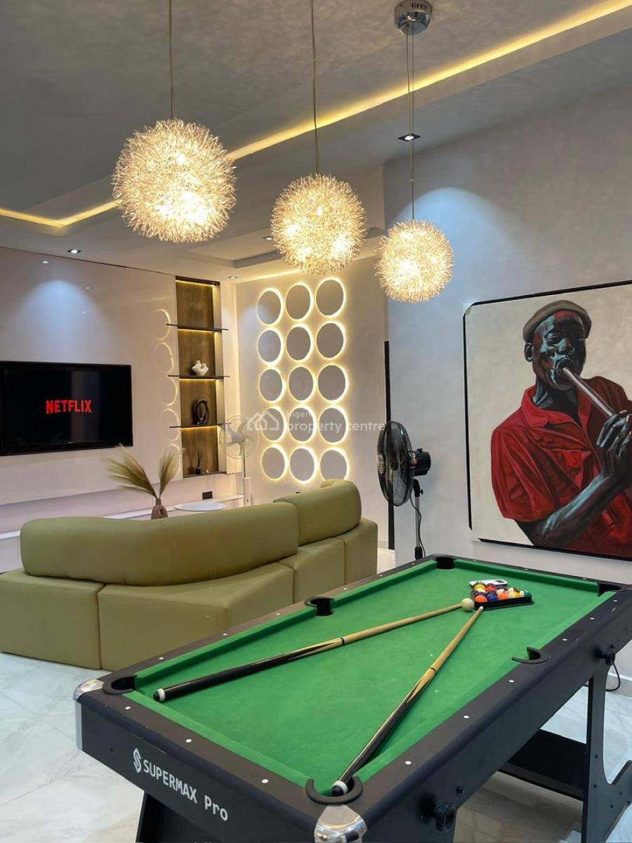 Newly Crafted 2 Bedroom Flat + Ps5, Pool, Gym & in-built Speakers, Lekki Phase 1, Lekki, Lagos, Flat / Apartment Short Let