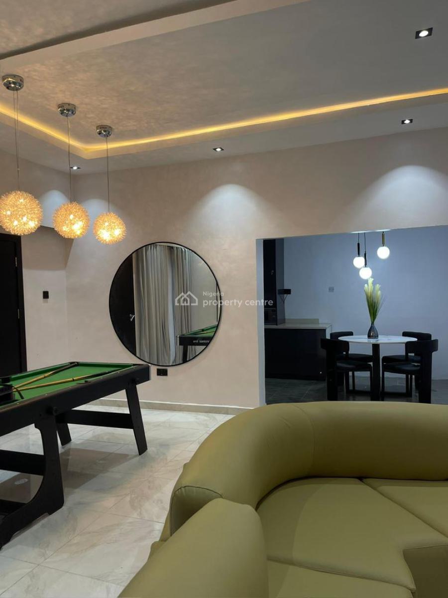 Newly Crafted 2 Bedroom Flat + Ps5, Pool, Gym & in-built Speakers, Lekki Phase 1, Lekki, Lagos, Flat / Apartment Short Let