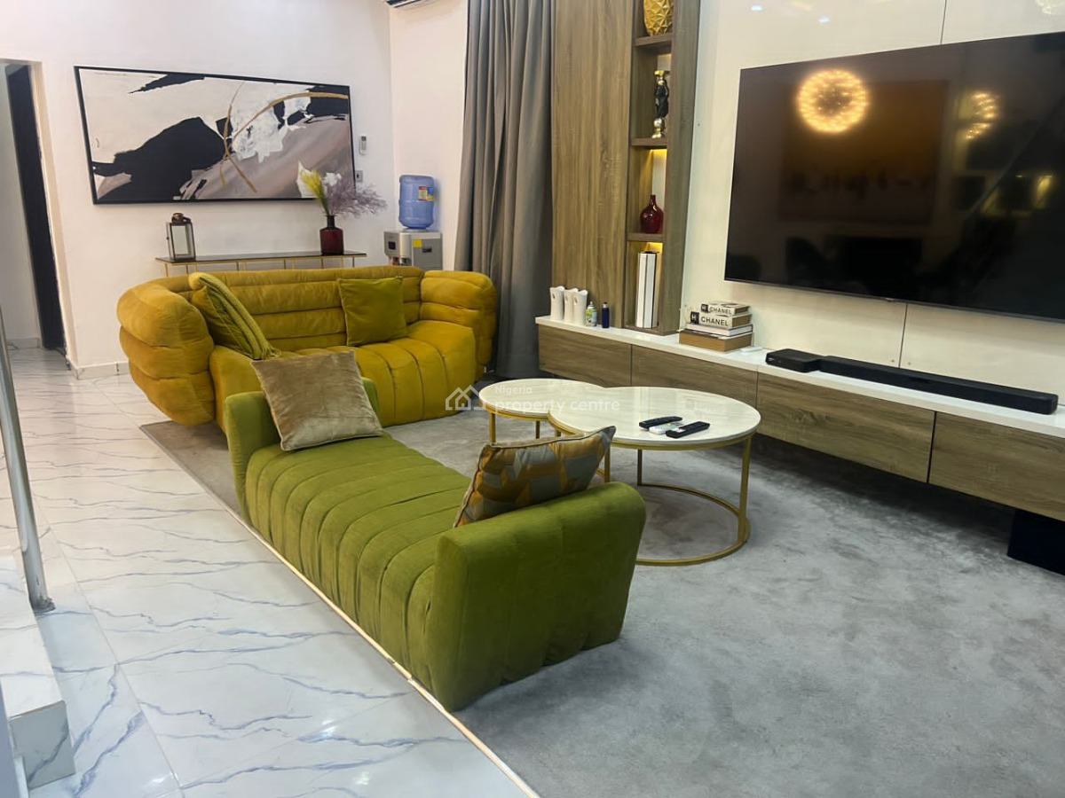 Fully Furnished 3 Bedroom Duplex, Igbo Efon, Lekki, Lagos, Semi-detached Duplex for Rent