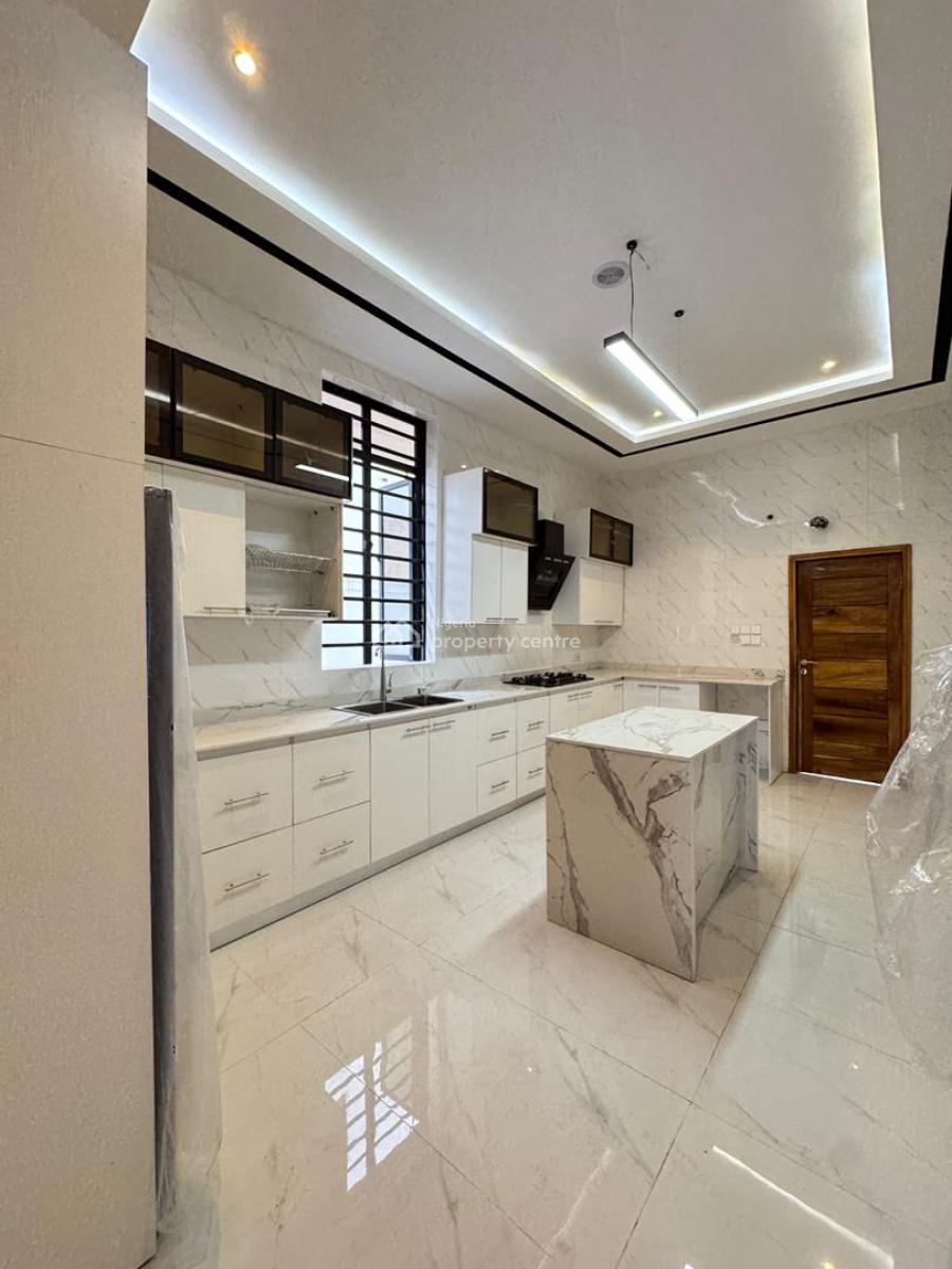 Exquisite 4 Bedroom Detached Duplex with Bq, Chevron Drive, Lekki Phase 2, Lekki, Lagos, Detached Duplex for Sale