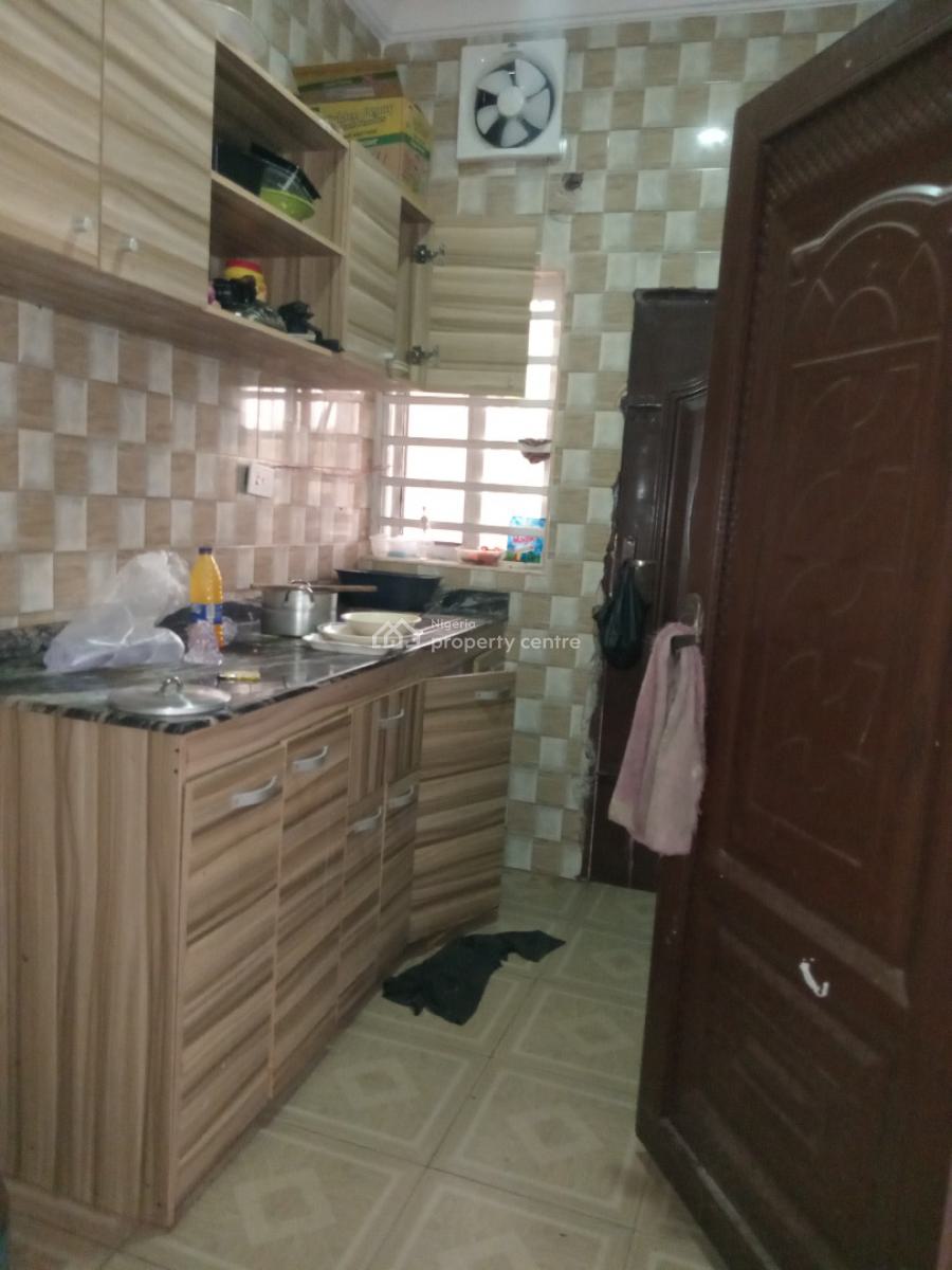 2 Bedroom Flat Downstairs, By General Paint Bustop Inside Atlantic Nominee Layout Estate, Ajah, Lagos, Flat / Apartment for Rent