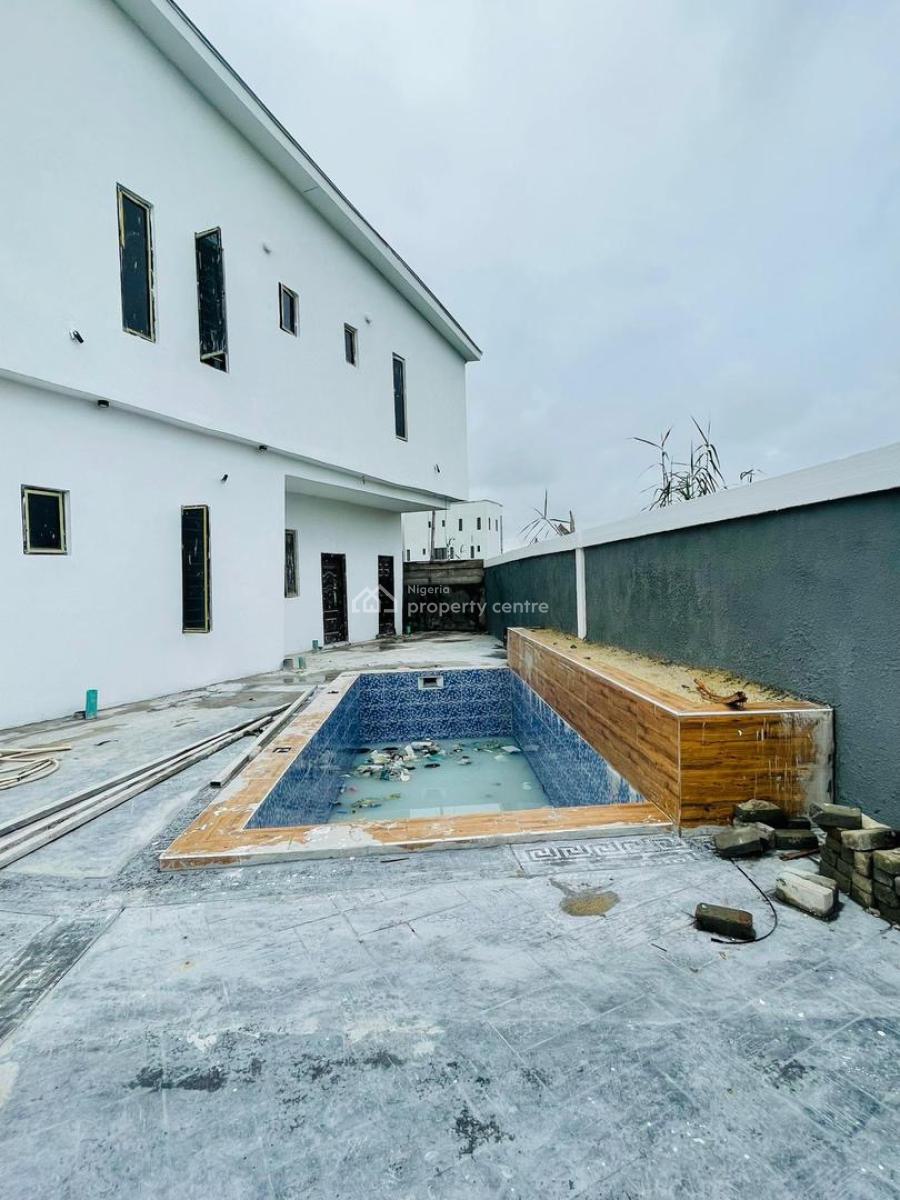 4 Bedroom Fully Detached Duplex with Bq and Swimming Pool ‍️, Lekki, Lagos, House for Sale