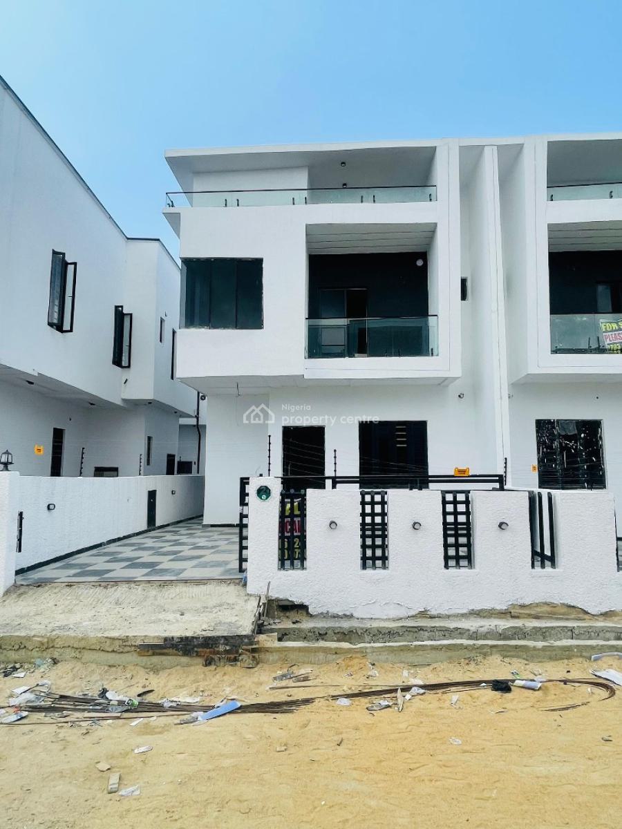 Luxurious 4 Bedroom Semi Detached Duplex with Bq, Ajah, Lagos, House for Sale