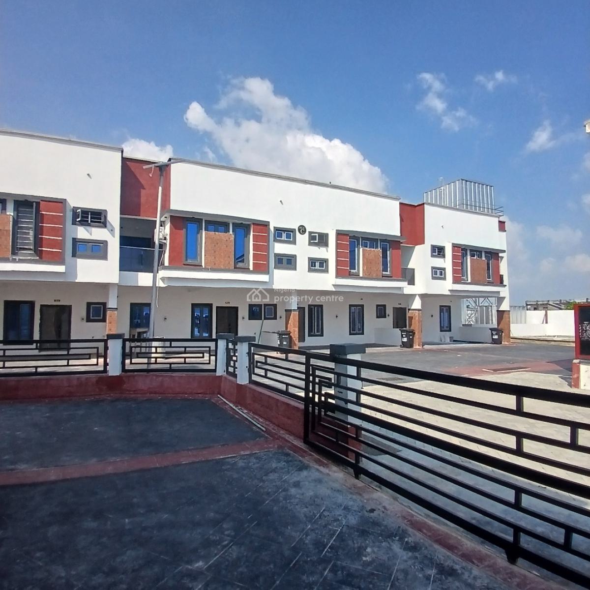 Luxury 3 Bedroom Terrace Duplex with Bq, Chevron Toll Gate, Orchid Road, Lekki, Lagos, Terraced Duplex for Sale